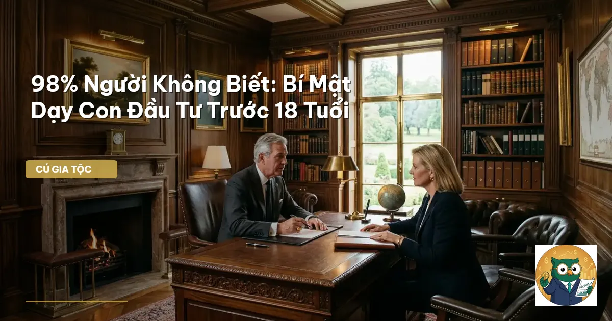 dạy con đầu tư