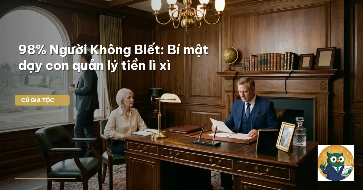 dạy con quản lý tiền