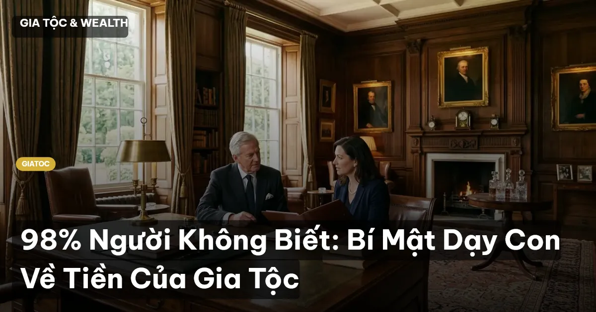 dạy con về tiền