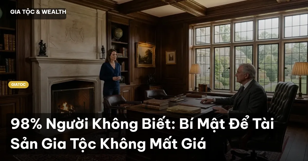 quản lý tài sản gia tộc