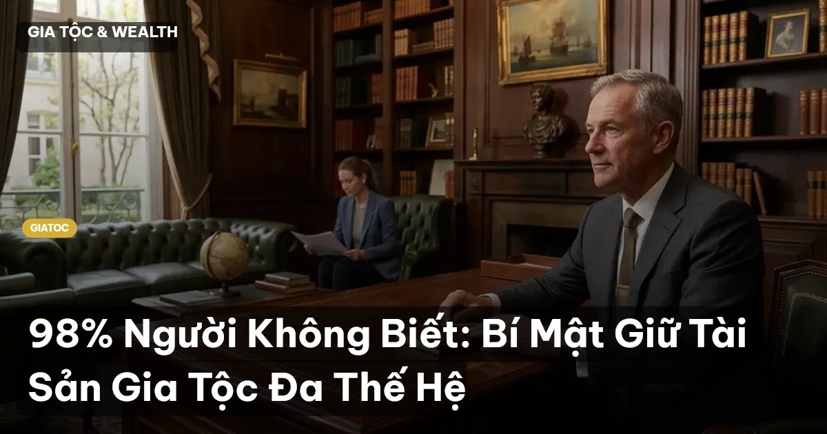 quản lý tài sản gia đình
