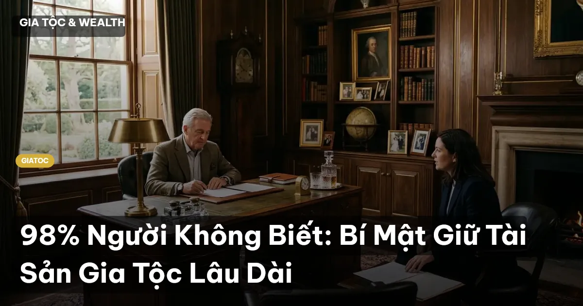 quản lý tài sản gia tộc