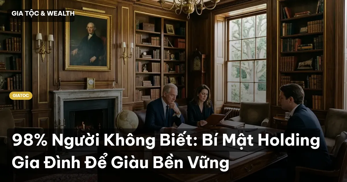 holding gia đình