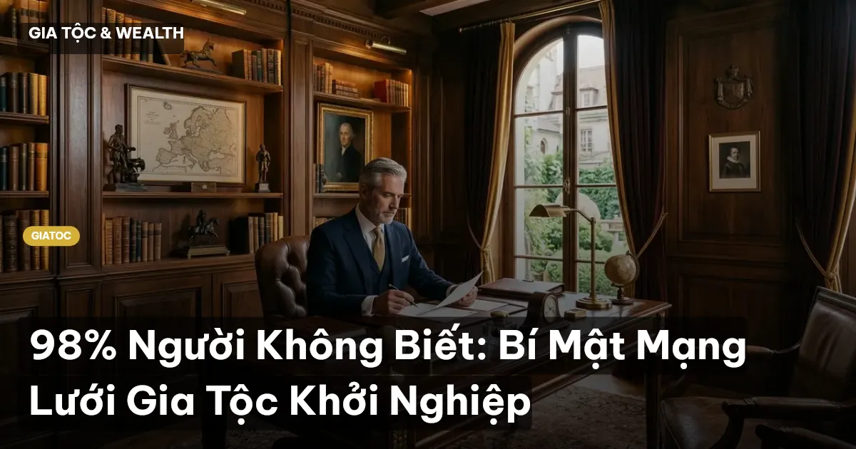 khởi nghiệp gia tộc