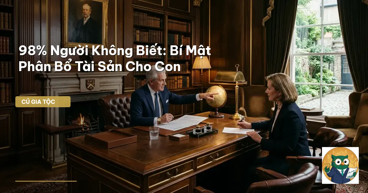 phân bổ tài sản cho con