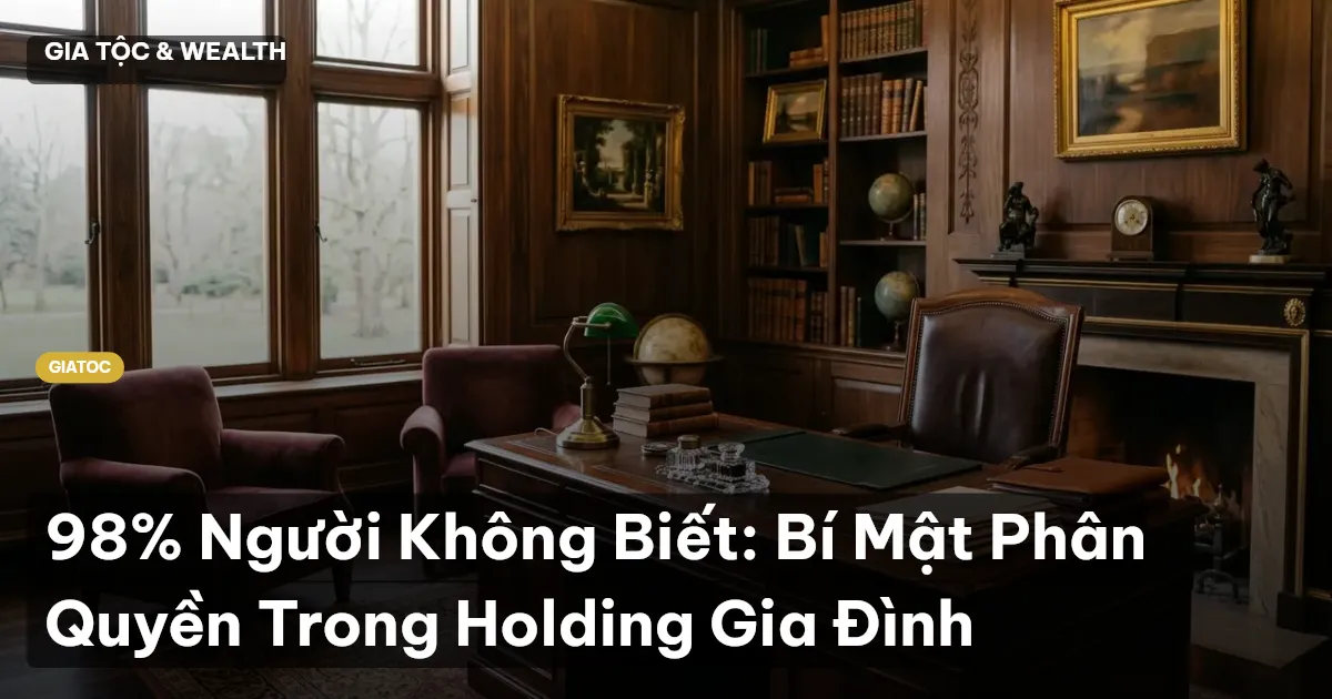 holding gia đình