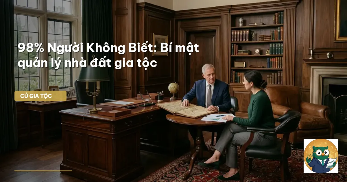 quản lý bất động sản gia tộc