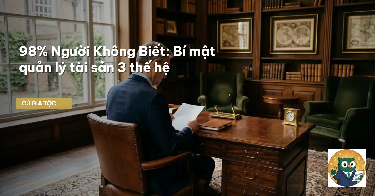 kế hoạch tài chính 3 thế hệ