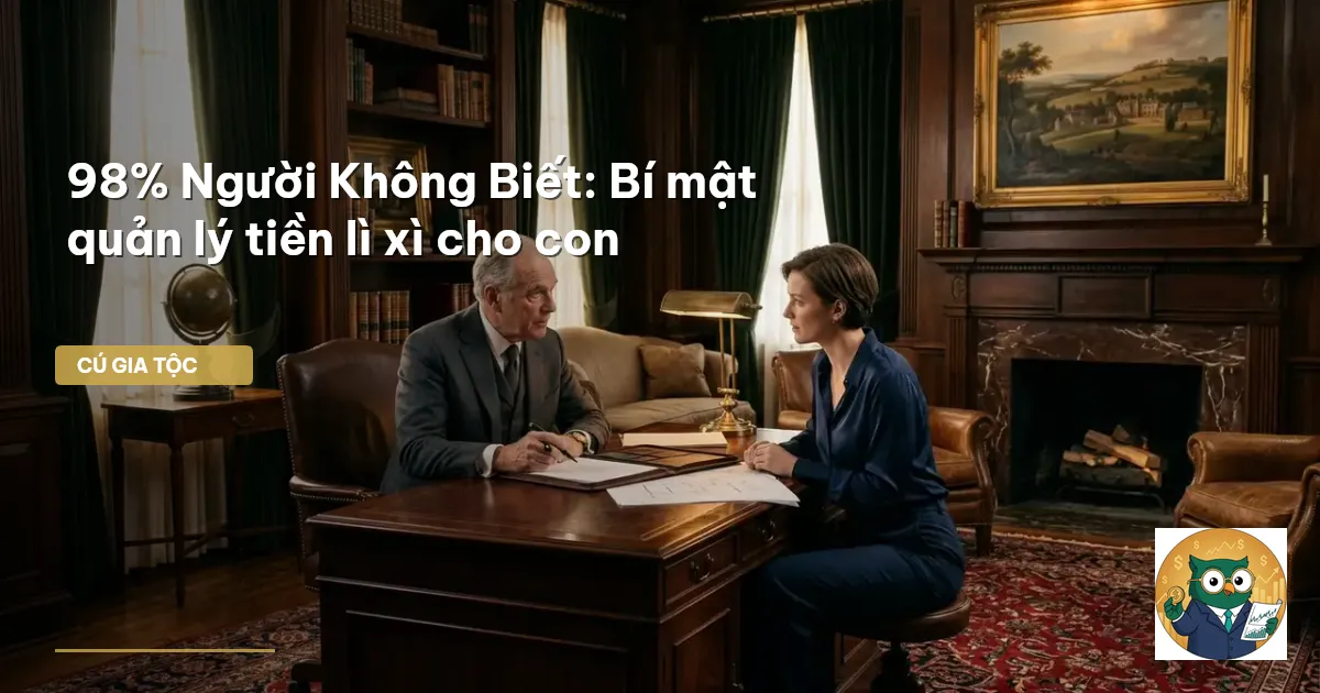quản lý tiền cho con