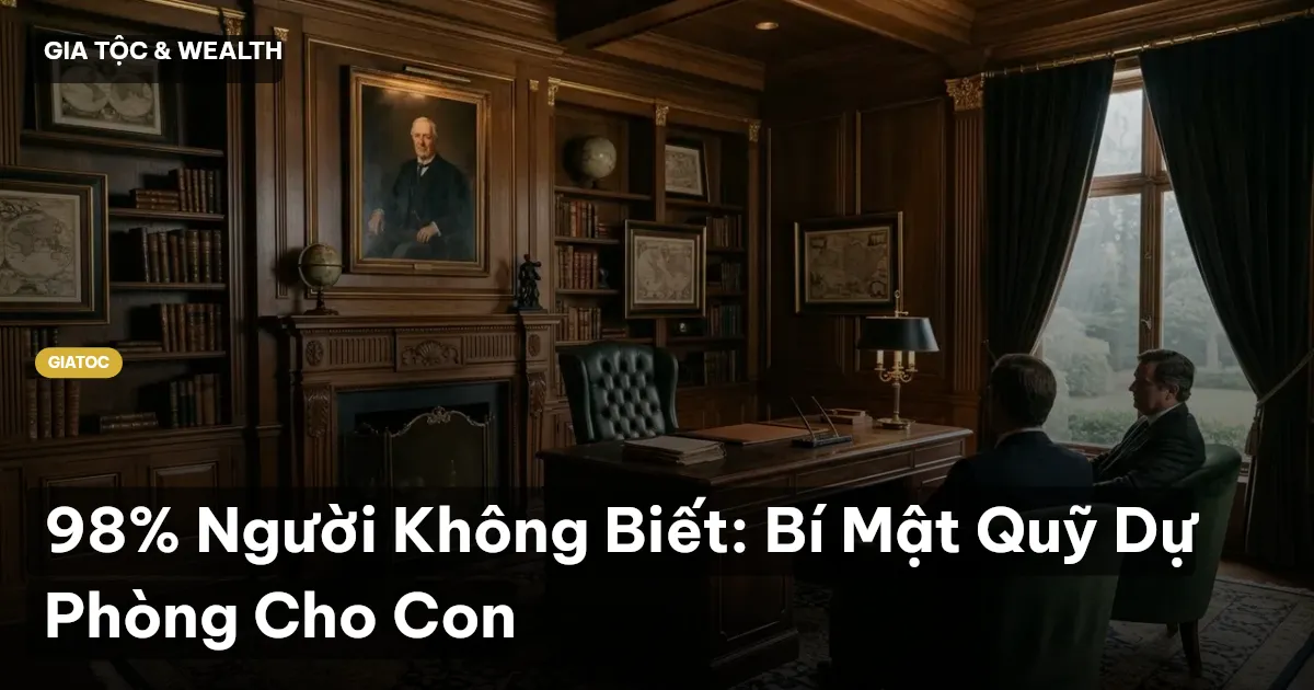 quỹ dự phòng cho con