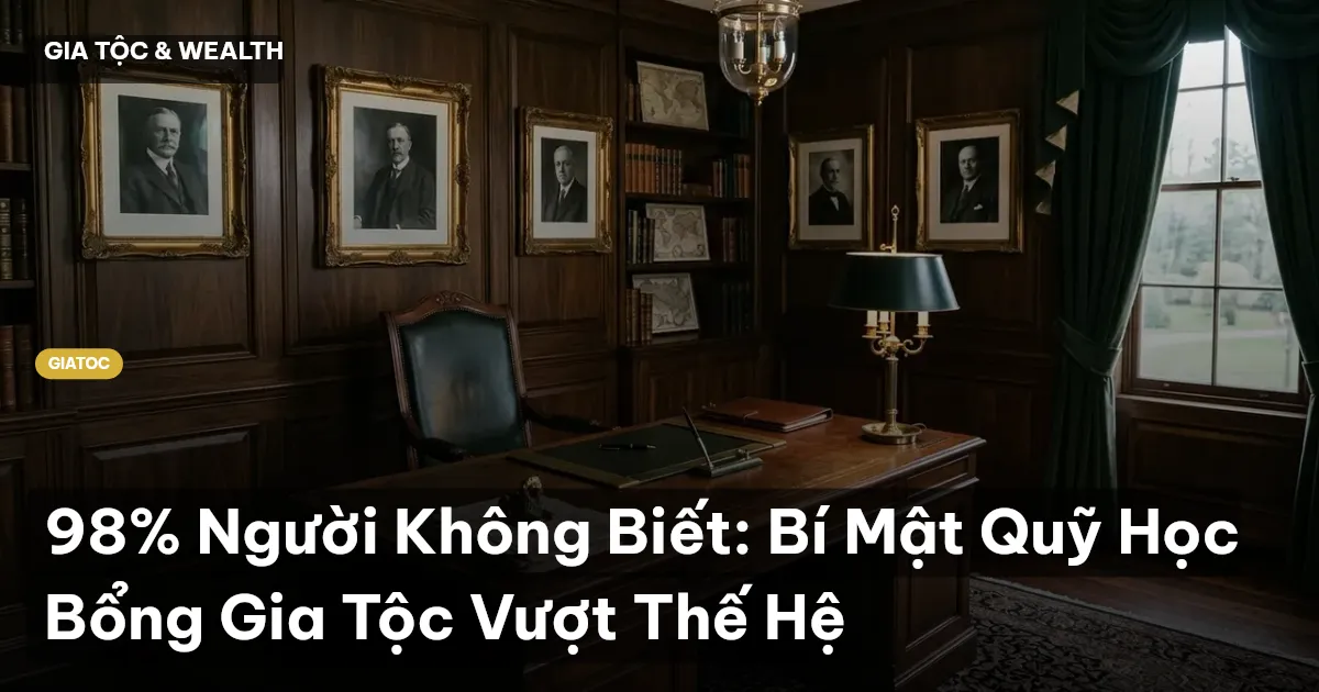 quỹ học bổng gia tộc