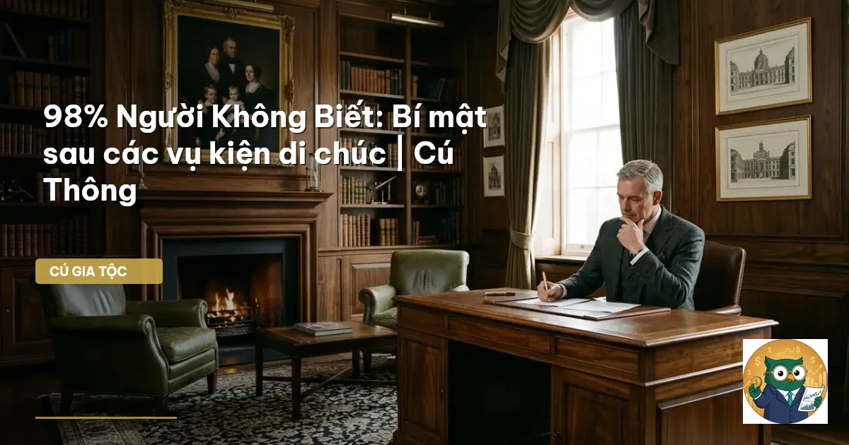 tranh chấp di chúc
