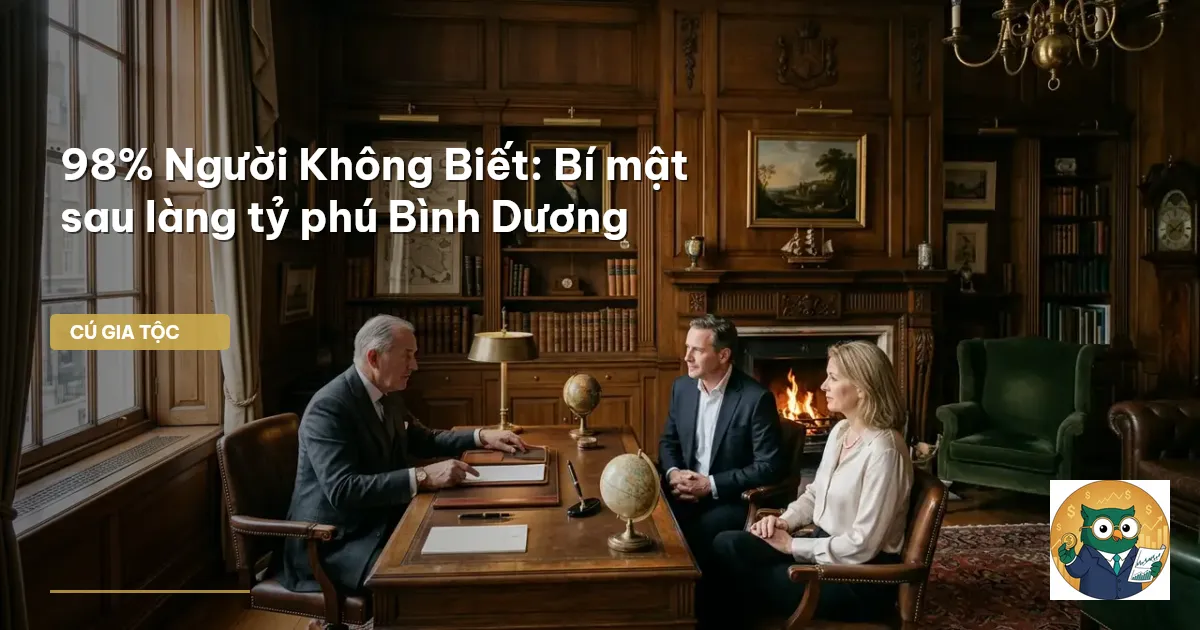 làng tỷ phú Bình Dương
