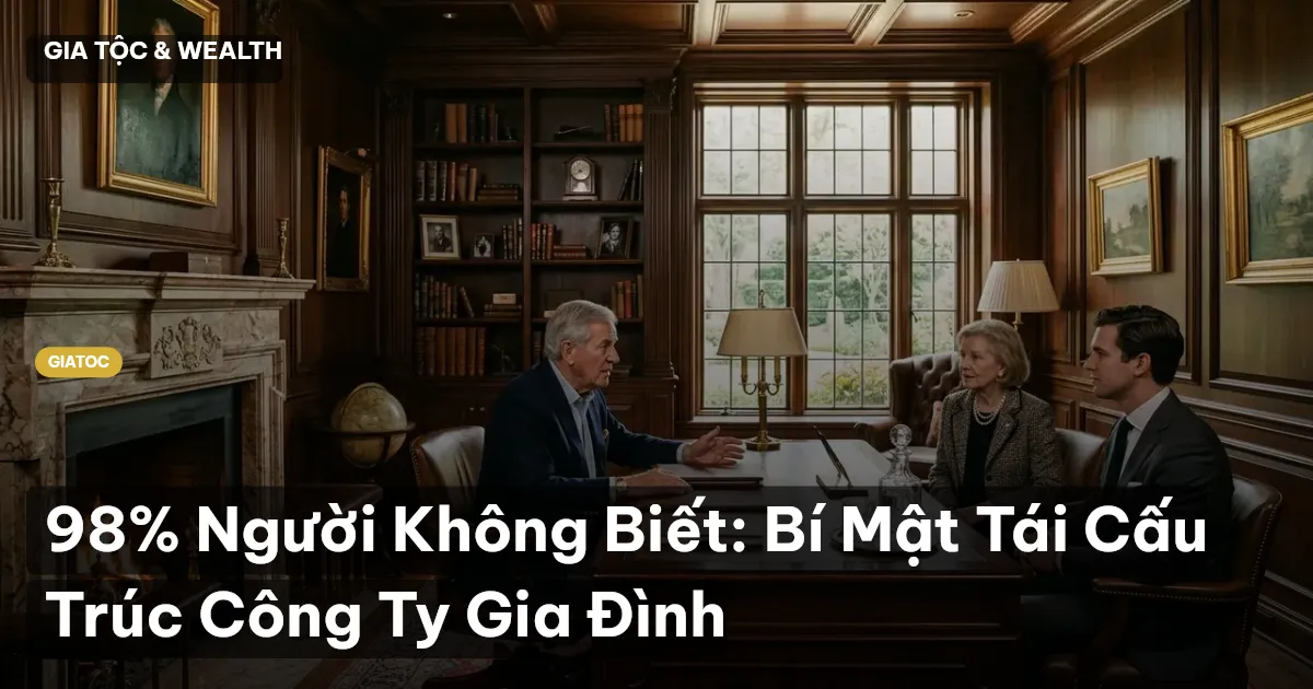 tái cấu trúc doanh nghiệp