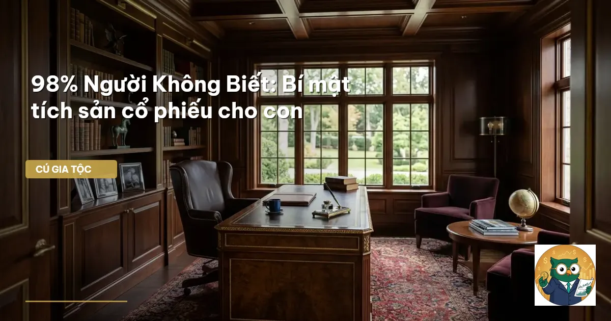 tích sản cho con