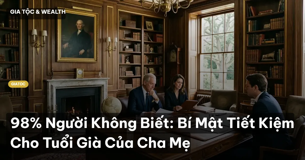 tiết kiệm cho cha mẹ