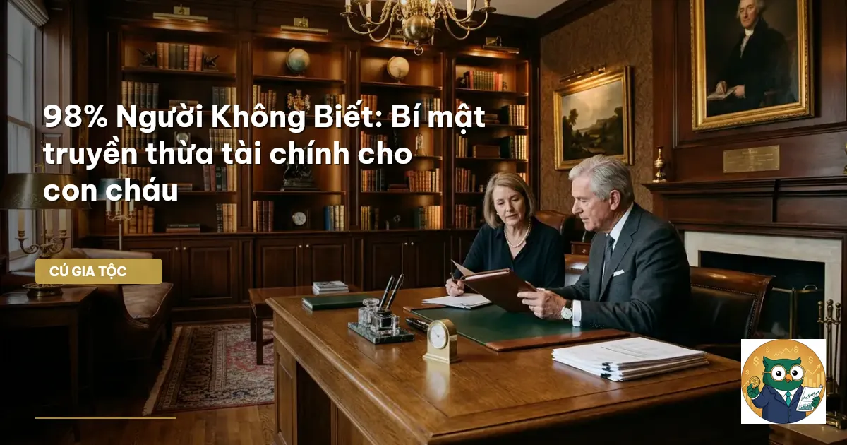 giáo dục tài chính cho con cháu