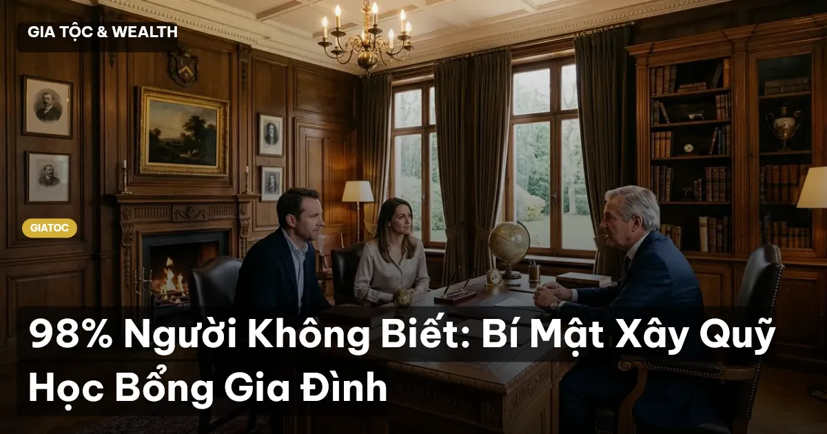 quỹ học bổng gia đình