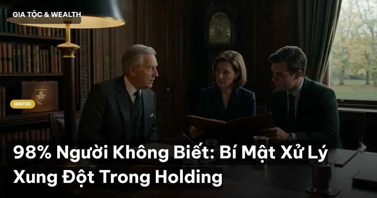 holding gia đình