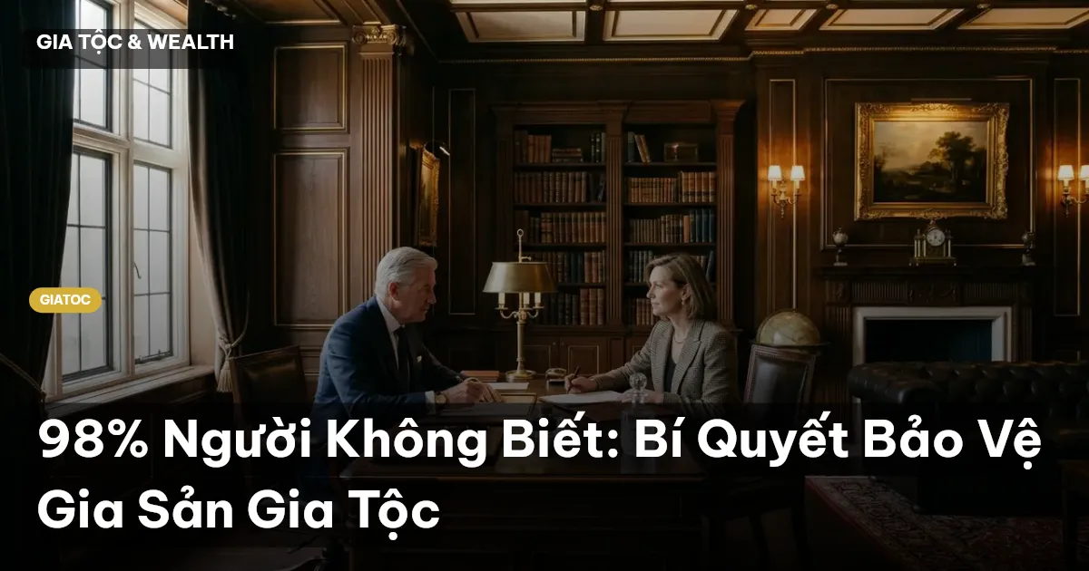 quản lý tài sản gia đình