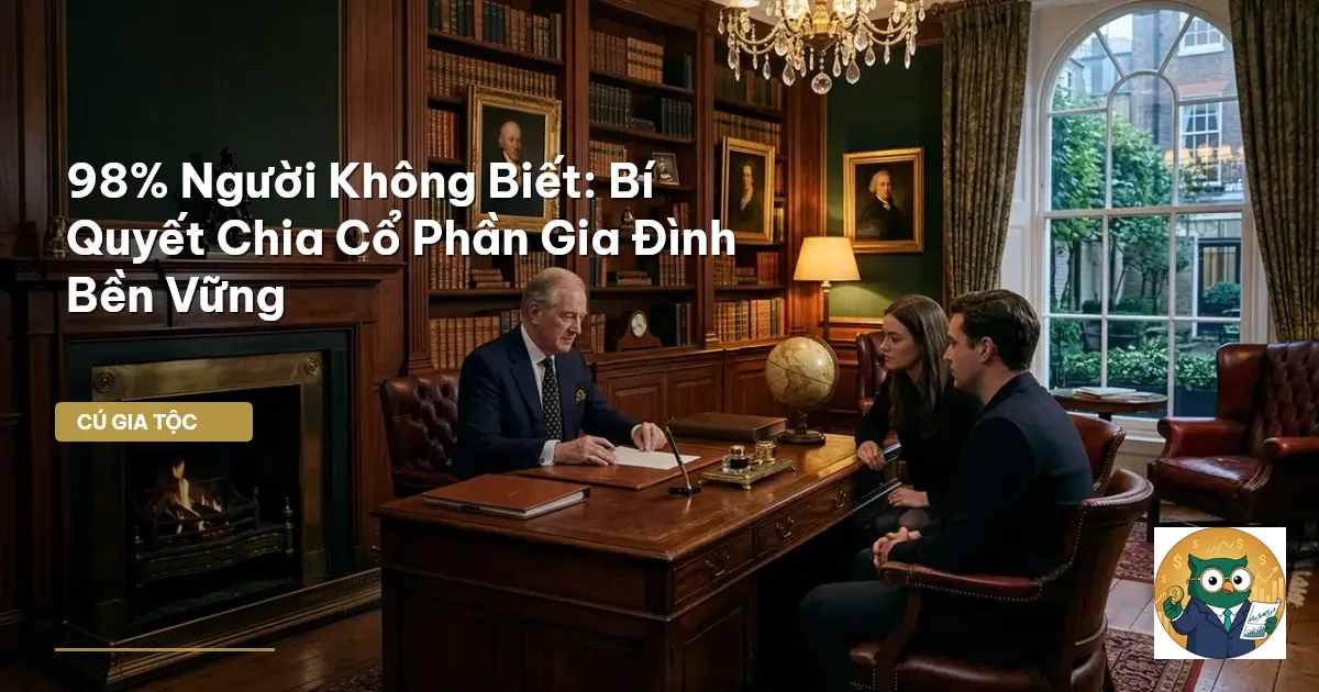 chia cổ phần gia đình