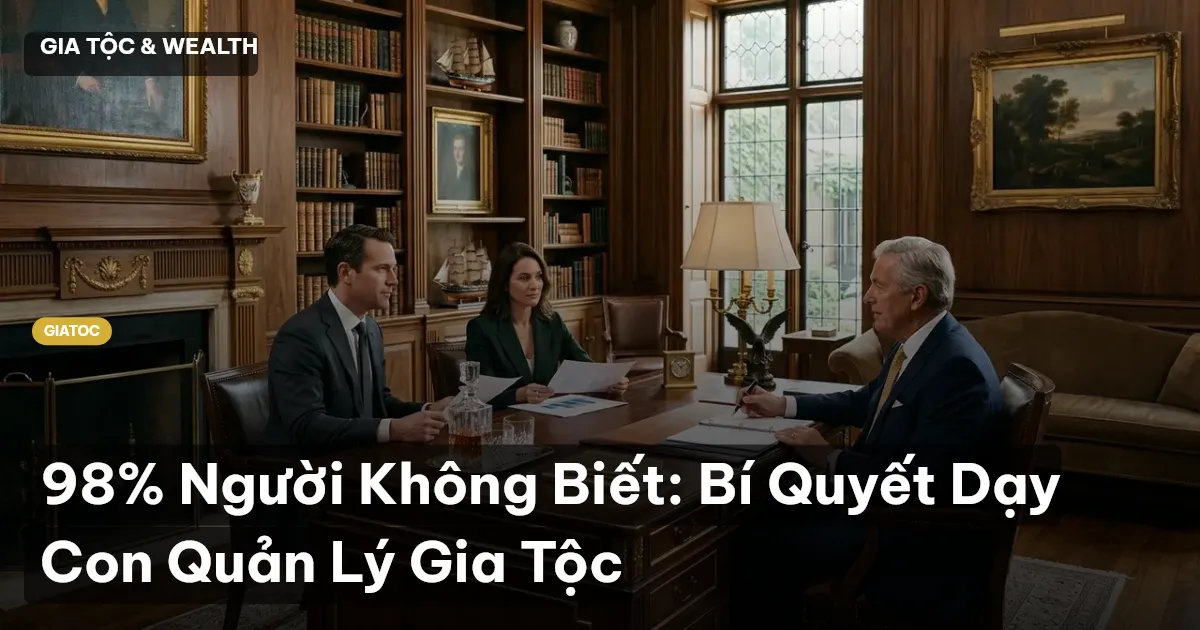 quản lý tài sản gia tộc