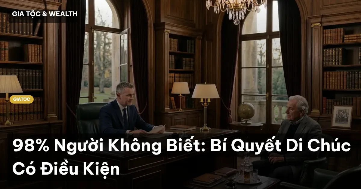 di chúc có điều kiện