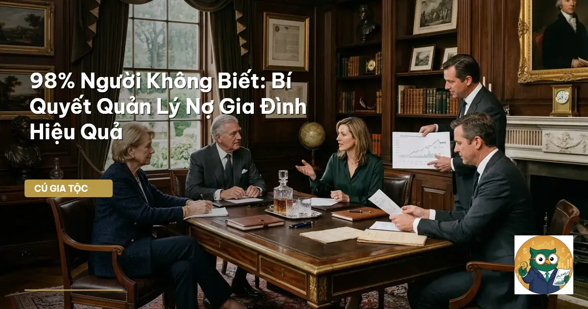 quản lý nợ gia đình