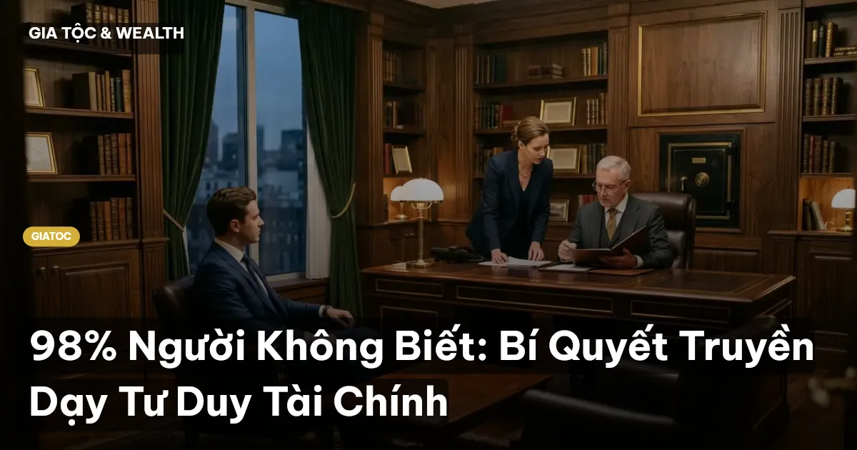 tư duy tài chính