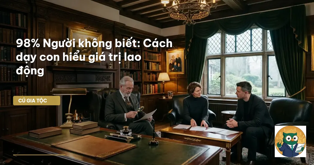 giáo dục tài chính cho con