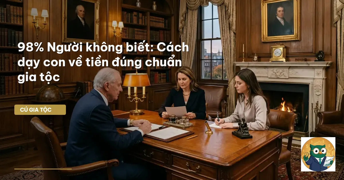 dạy con về tiền