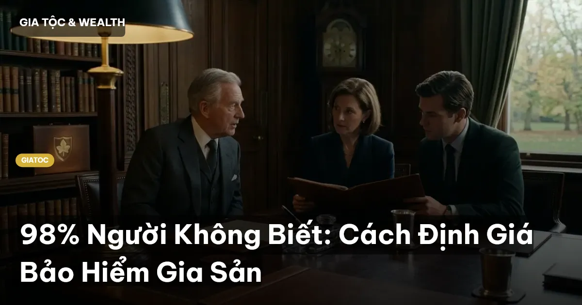 98% Người Không Biết: Cách Định Giá Bảo Hiểm Gia Sản