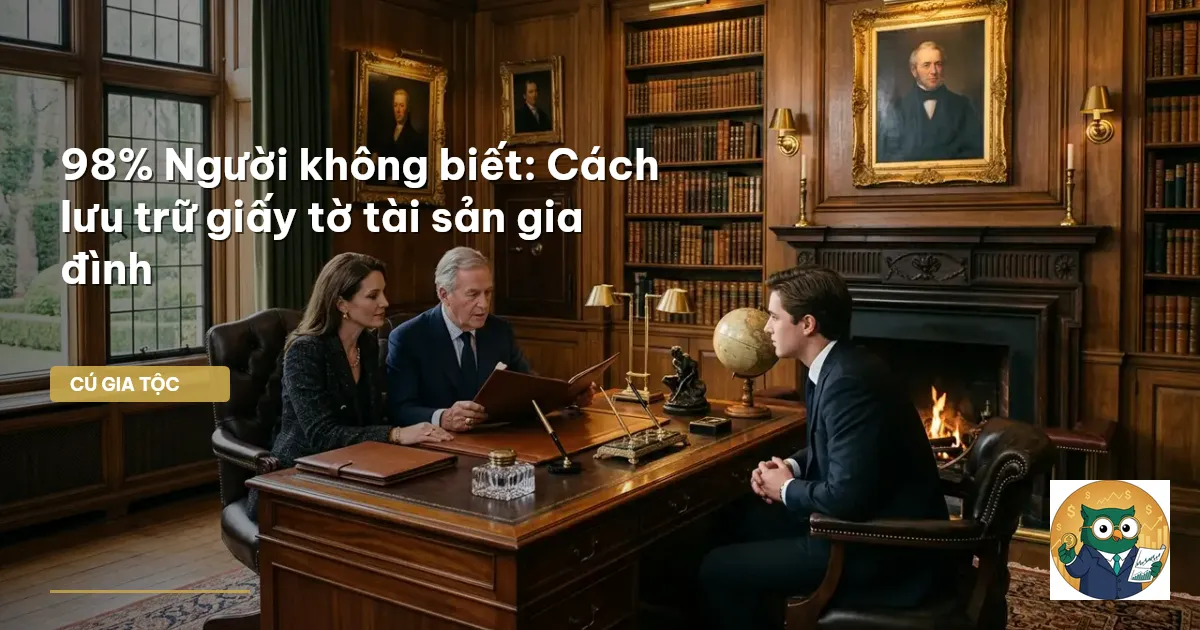 lưu trữ giấy tờ tài sản