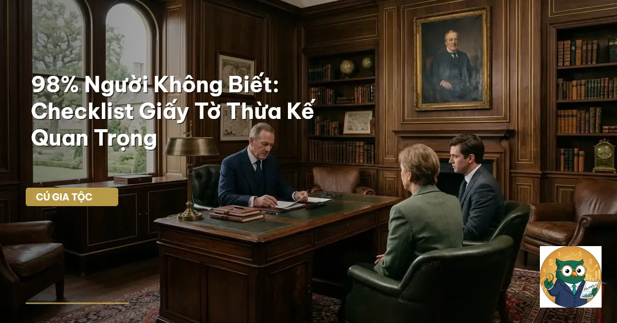 giấy tờ thừa kế