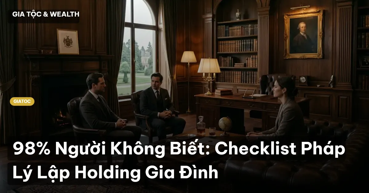 holding gia đình