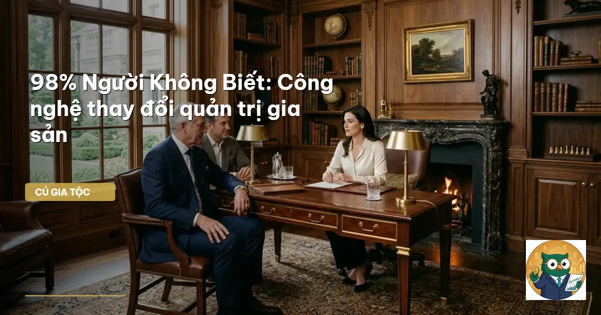 quản trị tài sản gia đình