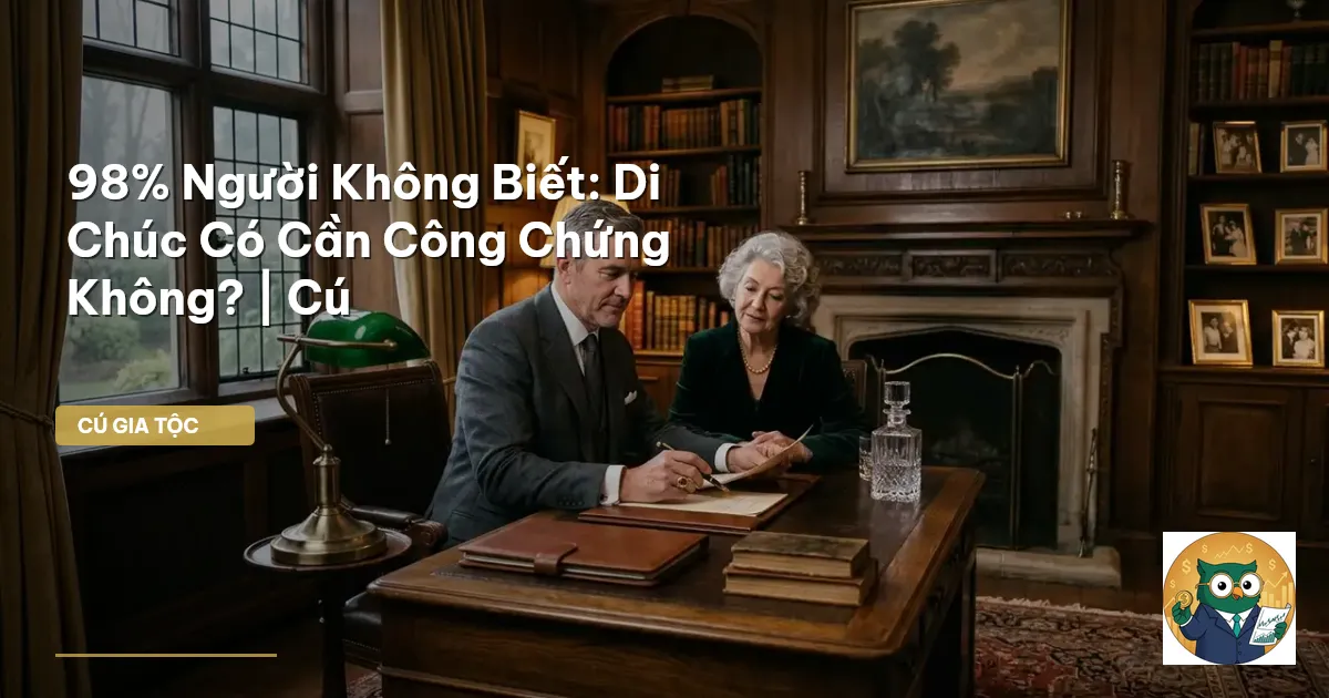di chúc có cần công chứng