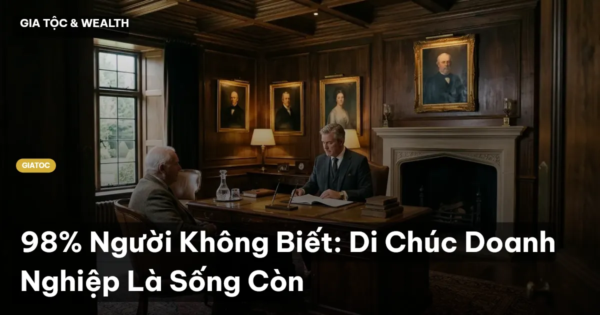 di chúc doanh nghiệp