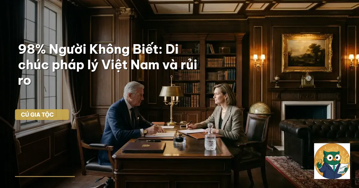 di chúc pháp lý Việt Nam