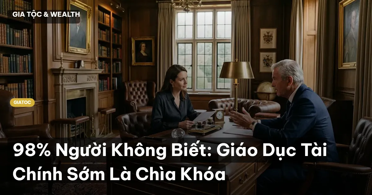 giáo dục tài chính sớm