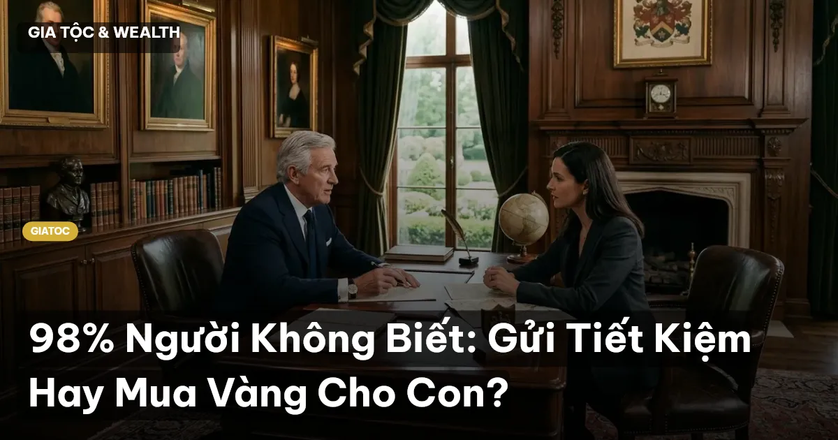 tích lũy cho con