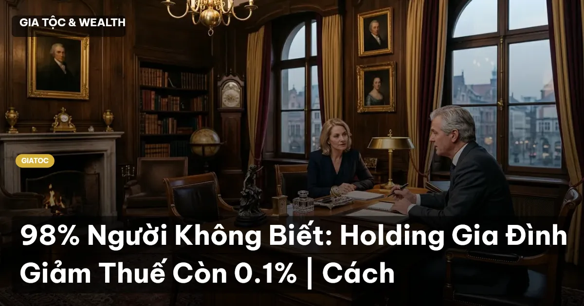 holding gia đình