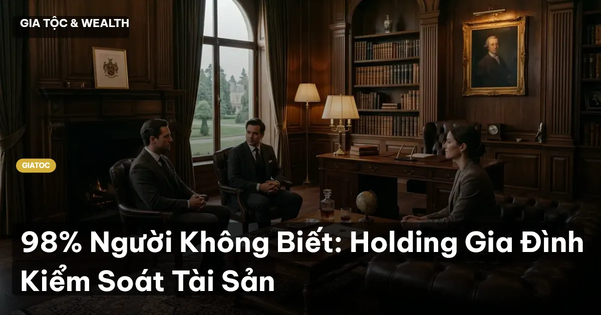holding gia đình