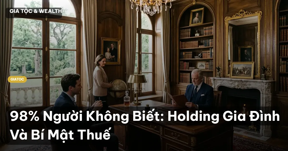 holding gia đình