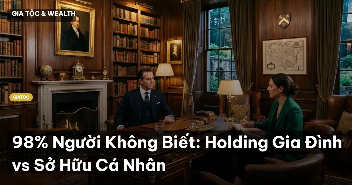 holding gia đình