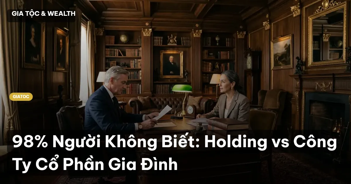 holding gia đình