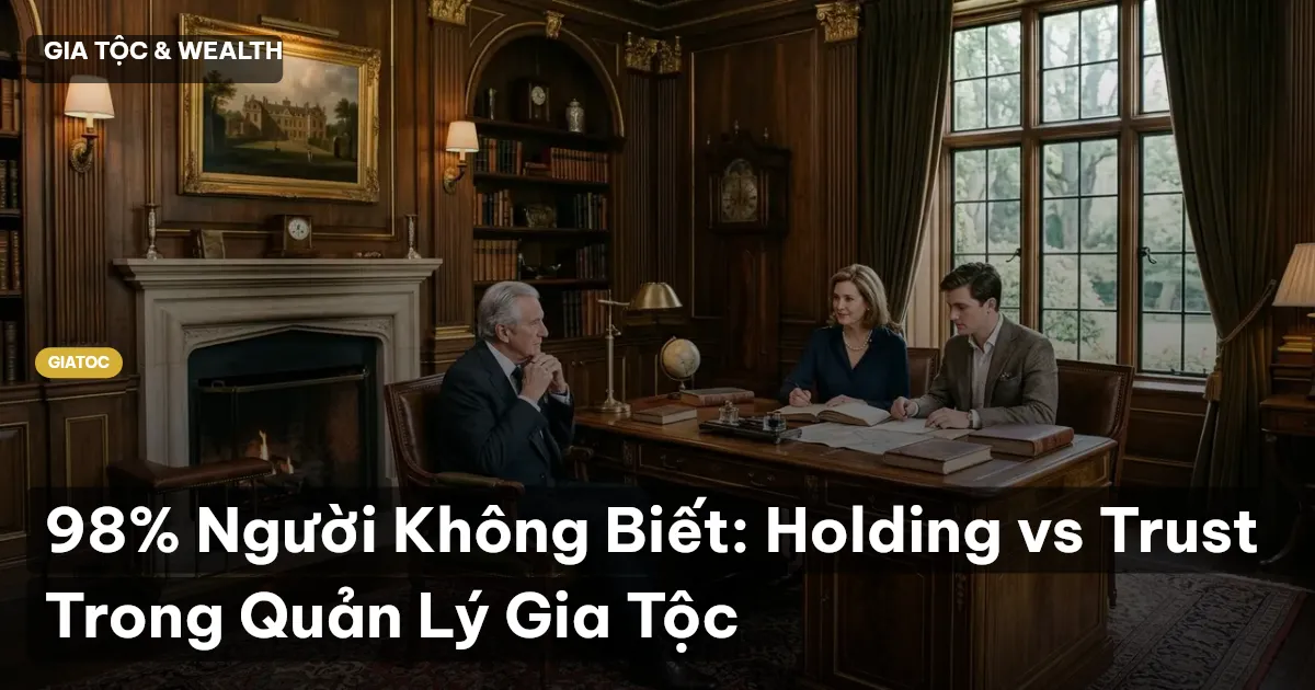 holding gia đình