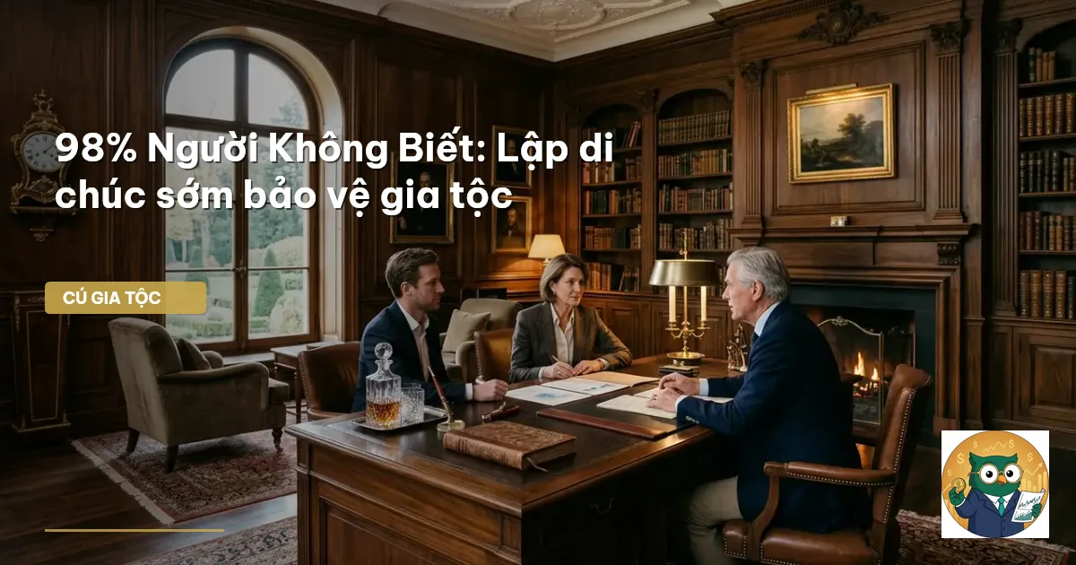 lập di chúc sớm