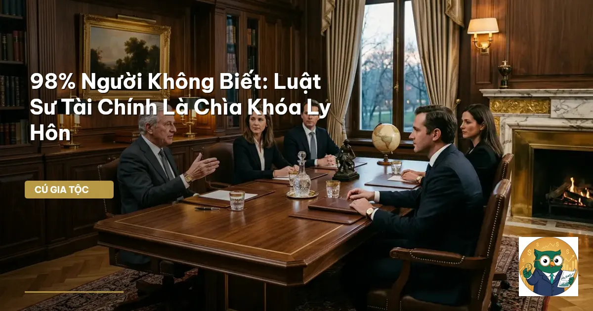 luật sư tài chính ly hôn