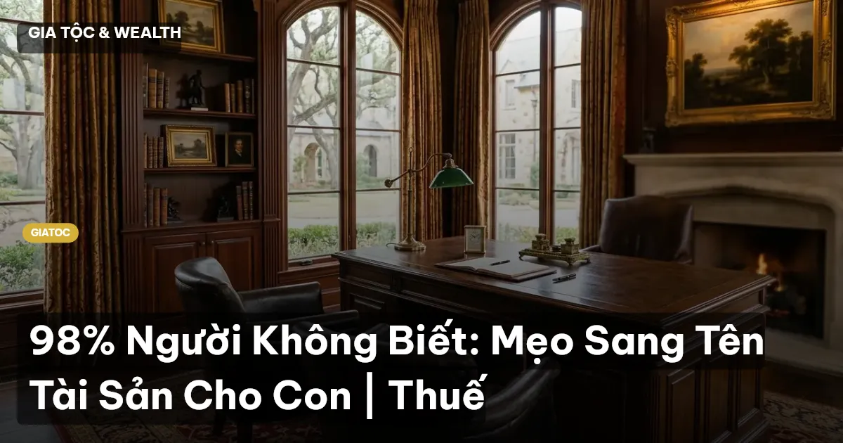 sang tên tài sản